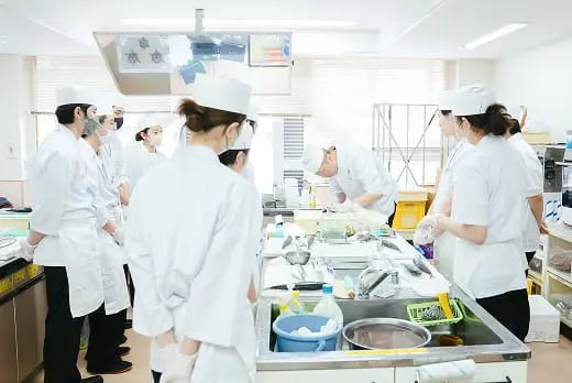 調理研修の様子